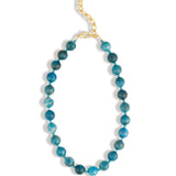 Lunita Luz-Mixed Shape Chunky Stone Necklace | 12mm-Necklaces-Blue Ruby Jewellery-Vancouver Canada