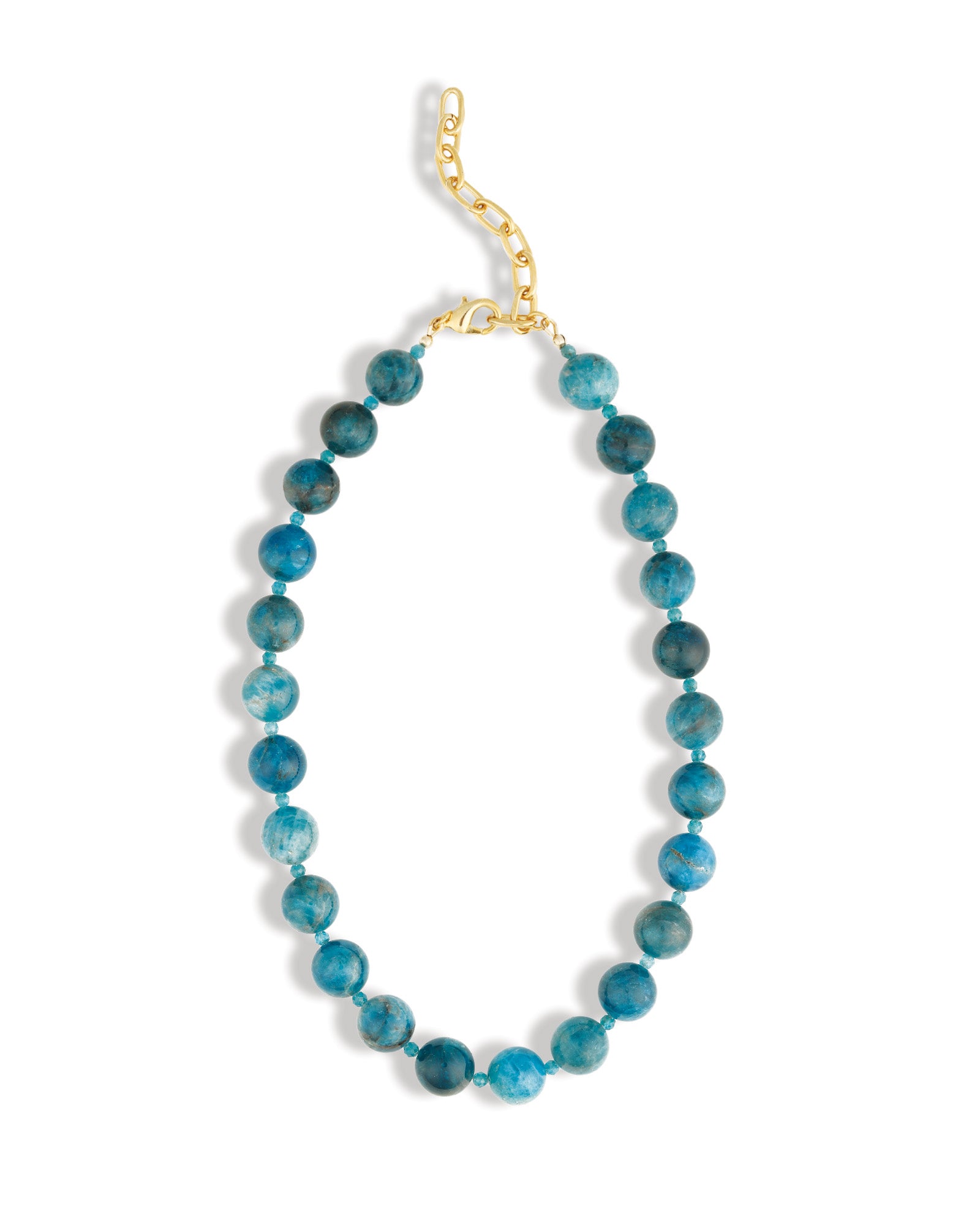 Lunita Luz-Mixed Shape Chunky Stone Necklace | 12mm-Necklaces-Blue Ruby Jewellery-Vancouver Canada