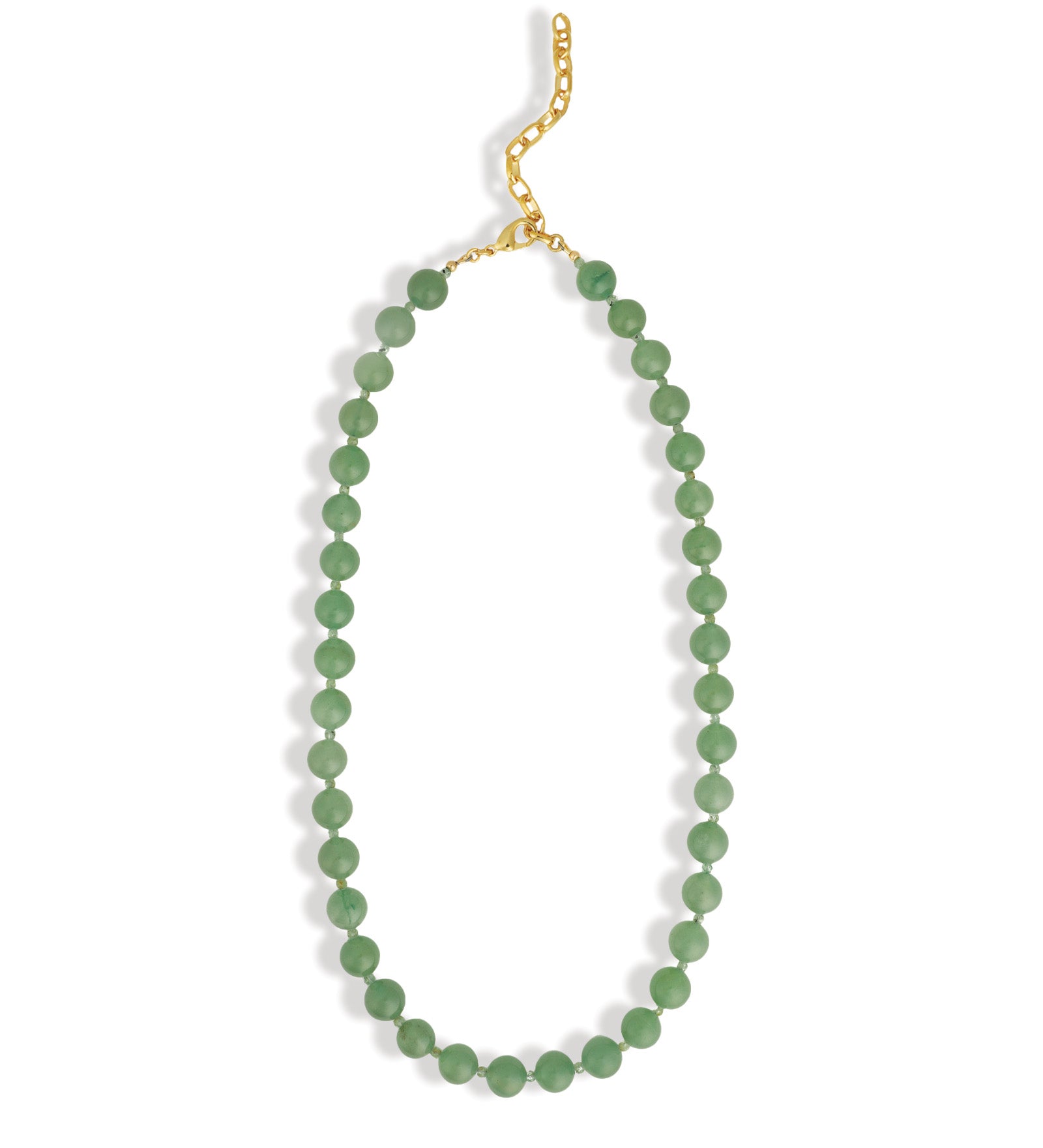 Lunita Luz-Mixed Shape Long Beaded Necklace | 10mm-Necklaces-Blue Ruby Jewellery-Vancouver Canada