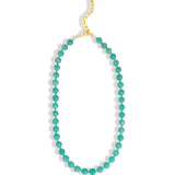 Lunita Luz-Mixed Shape Long Beaded Necklace | 10mm-Necklaces-Blue Ruby Jewellery-Vancouver Canada