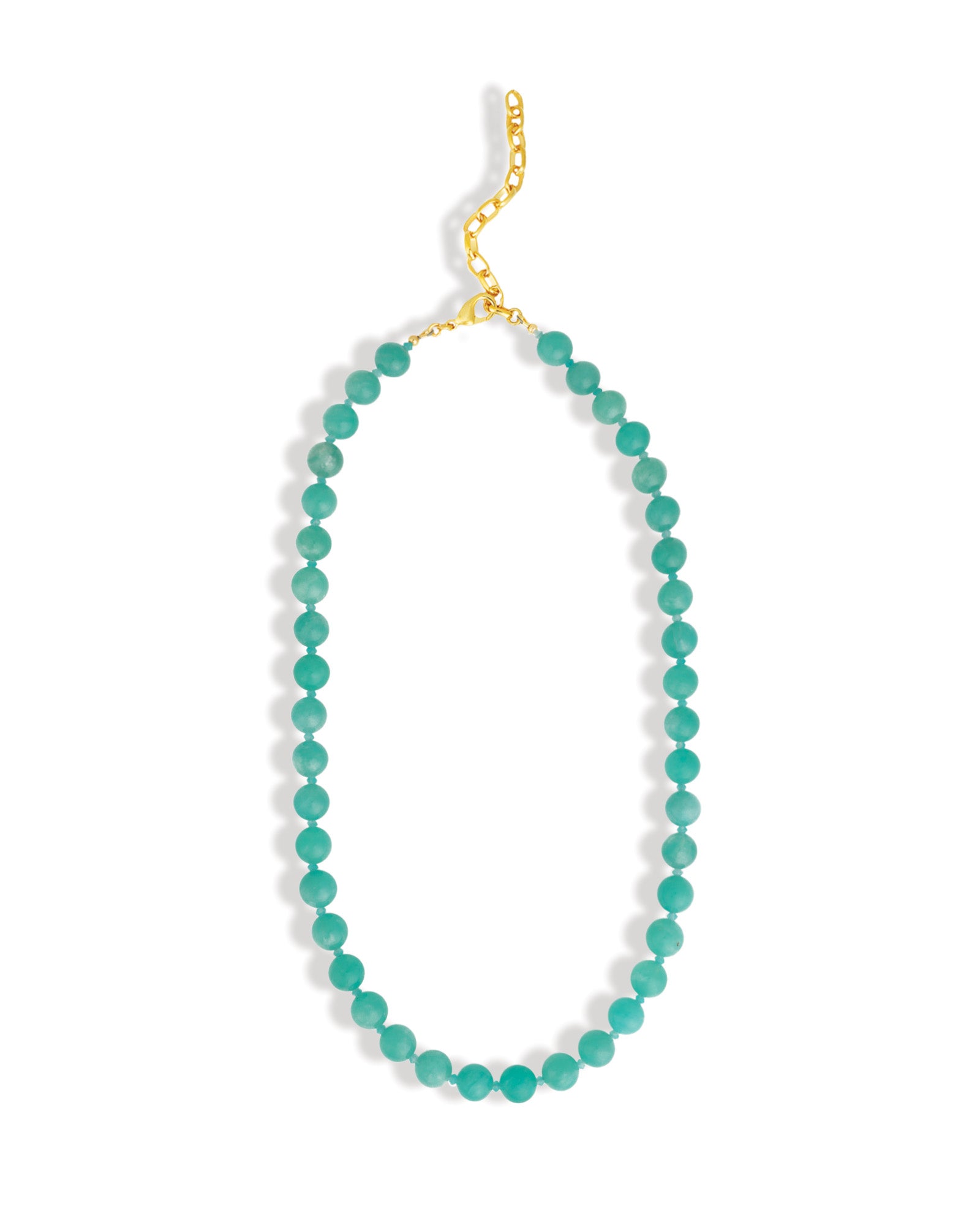 Lunita Luz-Mixed Shape Long Beaded Necklace | 10mm-Necklaces-Blue Ruby Jewellery-Vancouver Canada