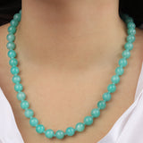 Lunita Luz-Mixed Shape Long Beaded Necklace | 10mm-Necklaces-Blue Ruby Jewellery-Vancouver Canada