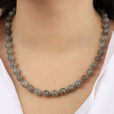 Lunita Luz-Mixed Shape Long Beaded Necklace | 10mm-Necklaces-Blue Ruby Jewellery-Vancouver Canada