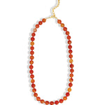 Lunita Luz-Mixed Shape Long Beaded Necklace | 10mm-Necklaces-Blue Ruby Jewellery-Vancouver Canada