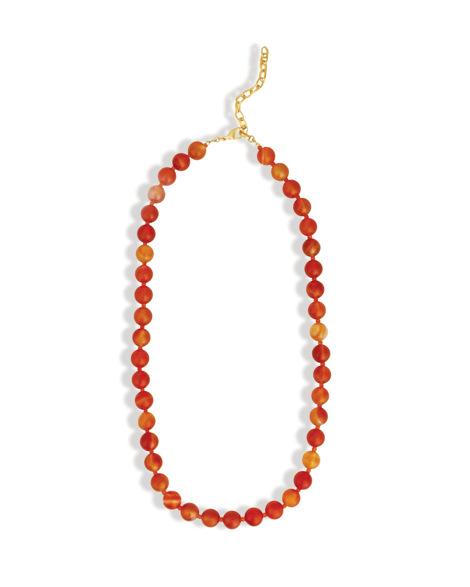 Lunita Luz-Mixed Shape Long Beaded Necklace | 10mm-Necklaces-Blue Ruby Jewellery-Vancouver Canada