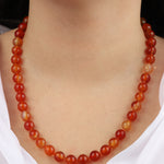 Lunita Luz-Mixed Shape Long Beaded Necklace | 10mm-Necklaces-Blue Ruby Jewellery-Vancouver Canada