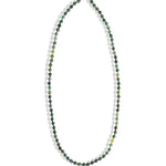 Lunita Luz-Faceted Mixed Shape Extra Long Beaded Necklace | 8mm-Necklaces-Blue Ruby Jewellery-Vancouver Canada