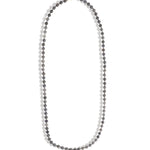 Lunita Luz-Mixed Shape Extra Long Beaded Necklace | 8mm-Necklaces-Blue Ruby Jewellery-Vancouver Canada