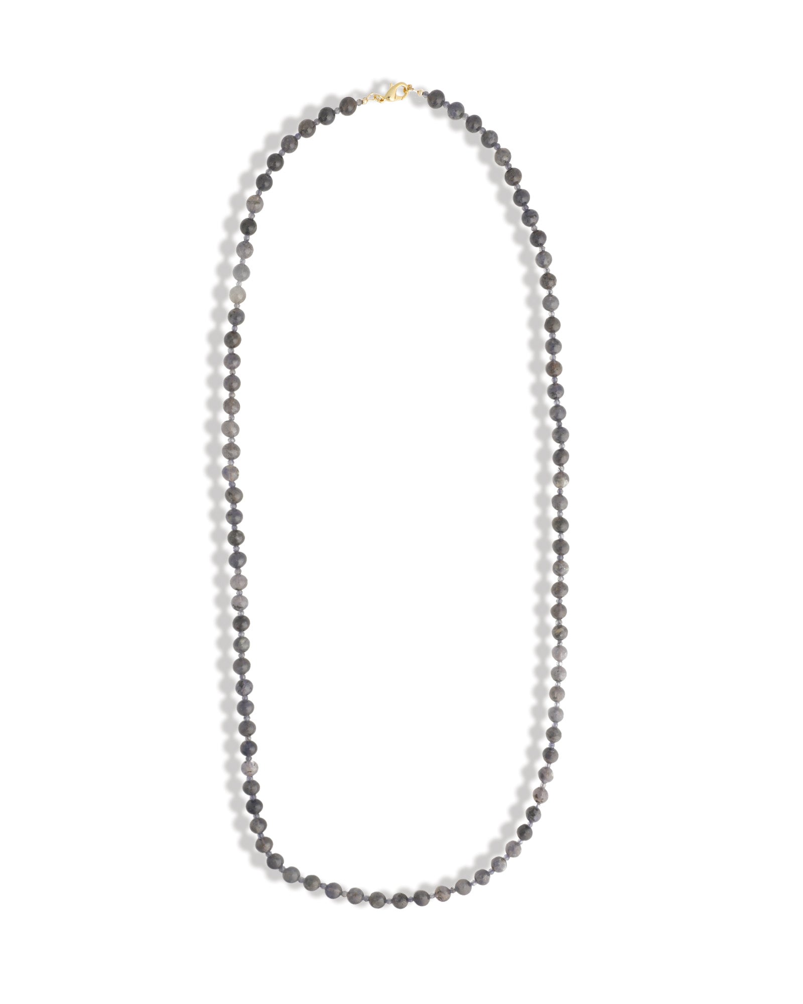 Lunita Luz-Mixed Shape Extra Long Beaded Necklace | 8mm-Necklaces-Blue Ruby Jewellery-Vancouver Canada