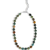 Lunita Luz-Mixed Shape Beaded Necklace | 10mm-Necklaces-Blue Ruby Jewellery-Vancouver Canada