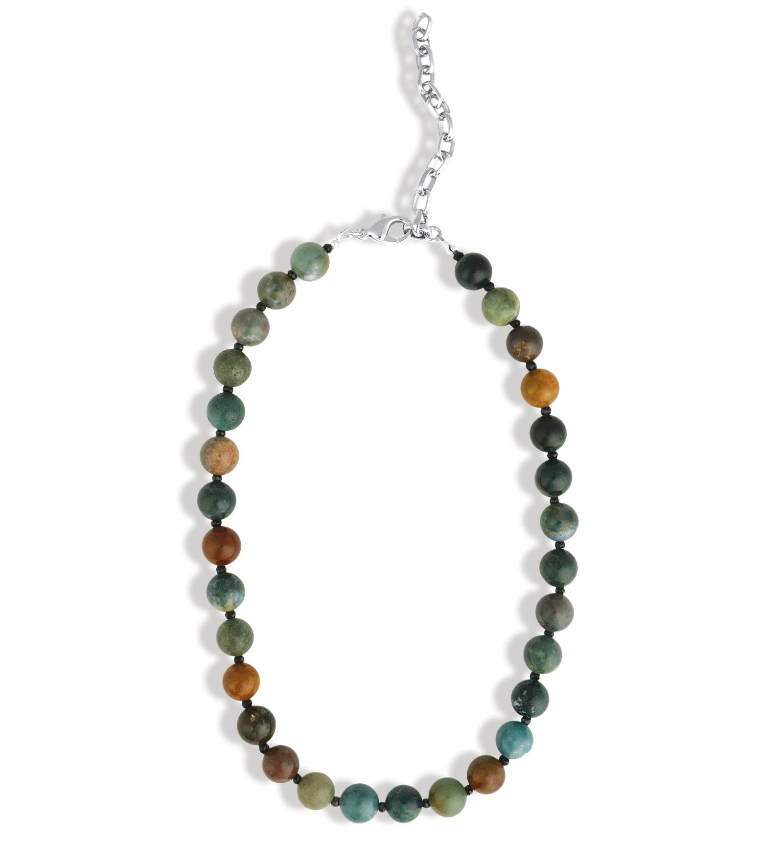 Lunita Luz-Mixed Shape Beaded Necklace | 10mm-Necklaces-Blue Ruby Jewellery-Vancouver Canada