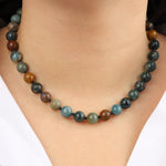 Lunita Luz-Mixed Shape Beaded Necklace | 10mm-Necklaces-Blue Ruby Jewellery-Vancouver Canada