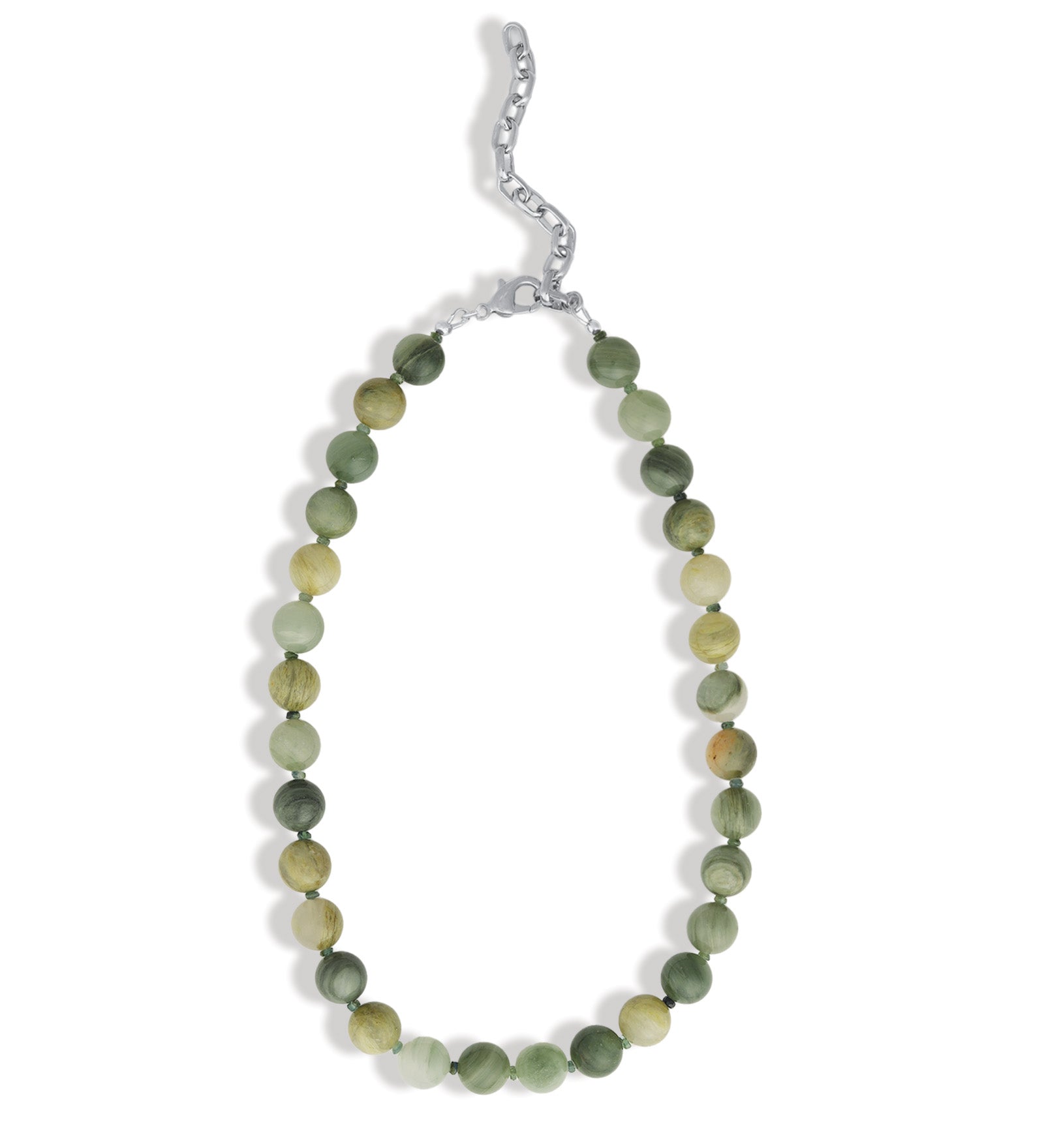 Lunita Luz-Mixed Shape Beaded Necklace | 10mm-Necklaces-Blue Ruby Jewellery-Vancouver Canada