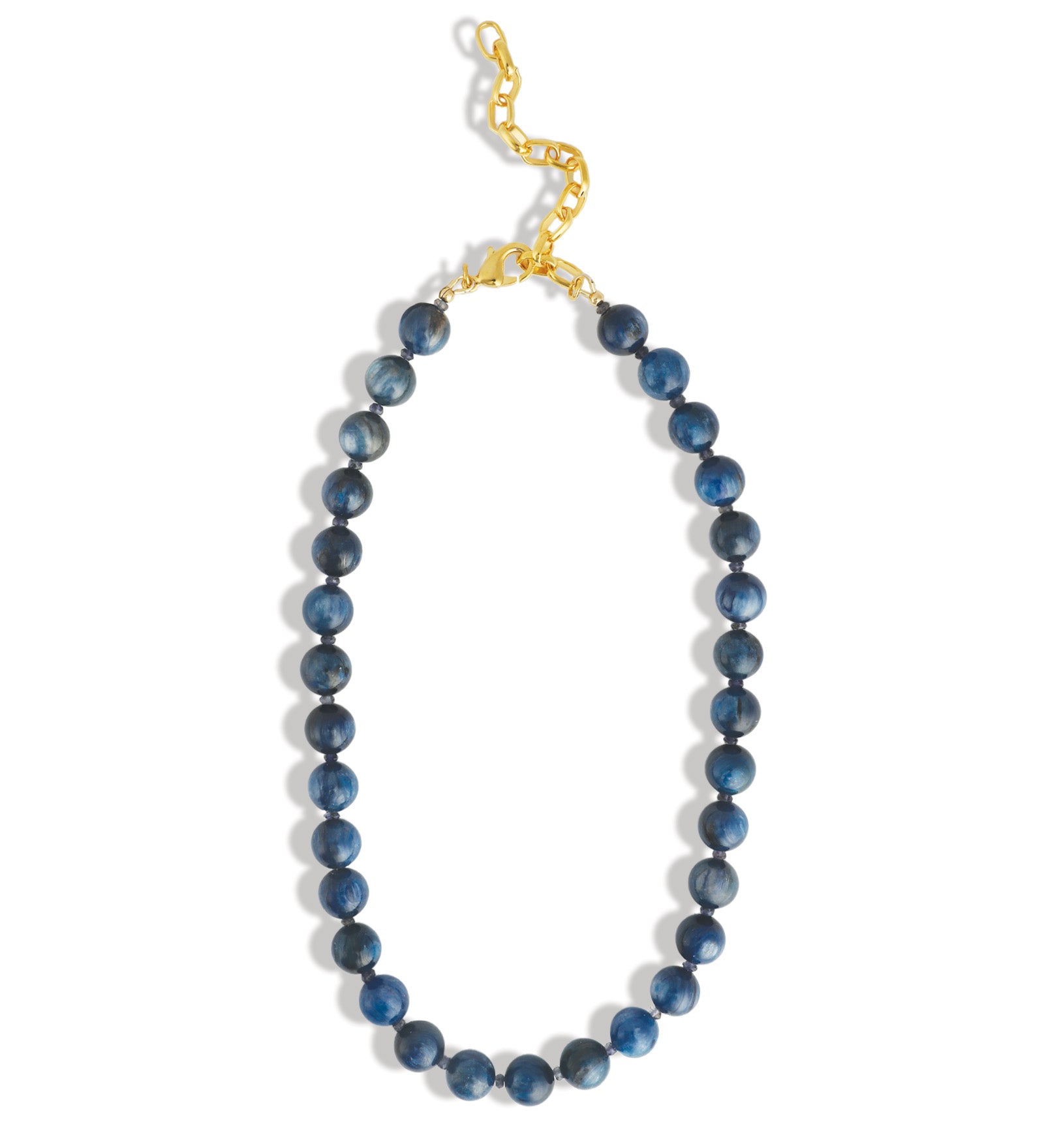 Lunita Luz-Mixed Shape Beaded Necklace | 10mm-Necklaces-Blue Ruby Jewellery-Vancouver Canada