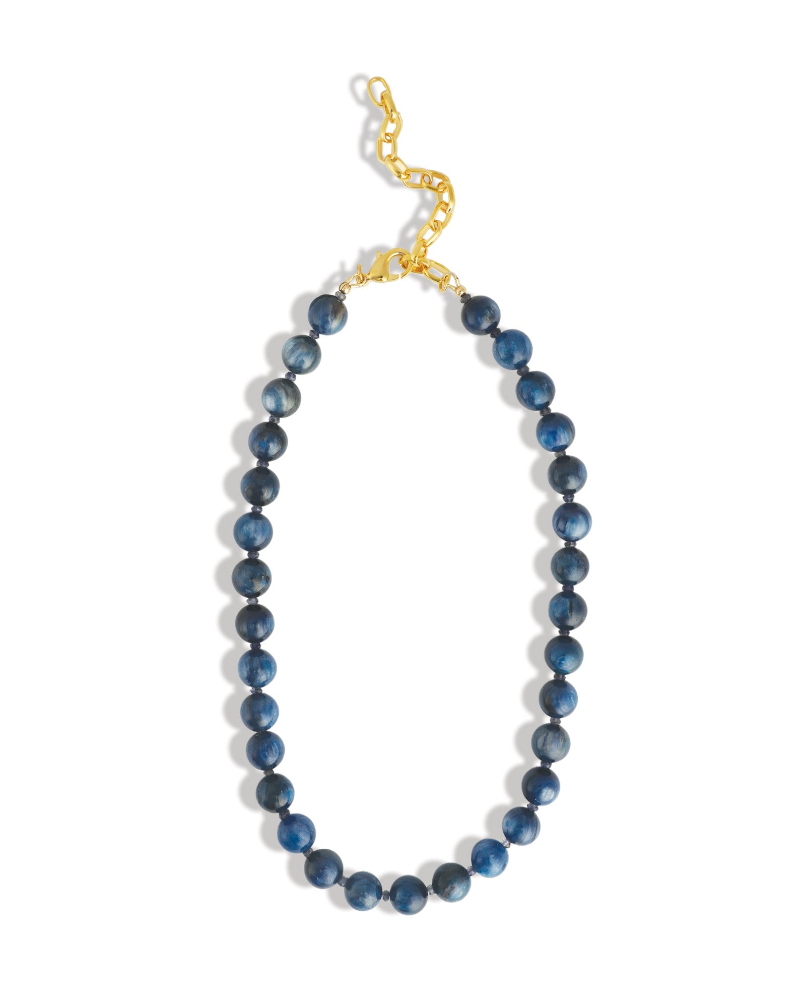 Lunita Luz-Mixed Shape Beaded Necklace | 10mm-Necklaces-Blue Ruby Jewellery-Vancouver Canada