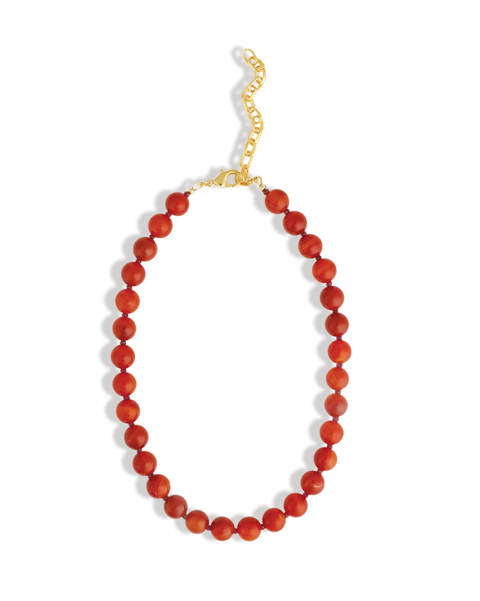 Lunita Luz-Mixed Shape Beaded Necklace | 10mm-Necklaces-Blue Ruby Jewellery-Vancouver Canada