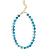 Lunita Luz-Mixed Shape Beaded Necklace | 10mm-Necklaces-Blue Ruby Jewellery-Vancouver Canada