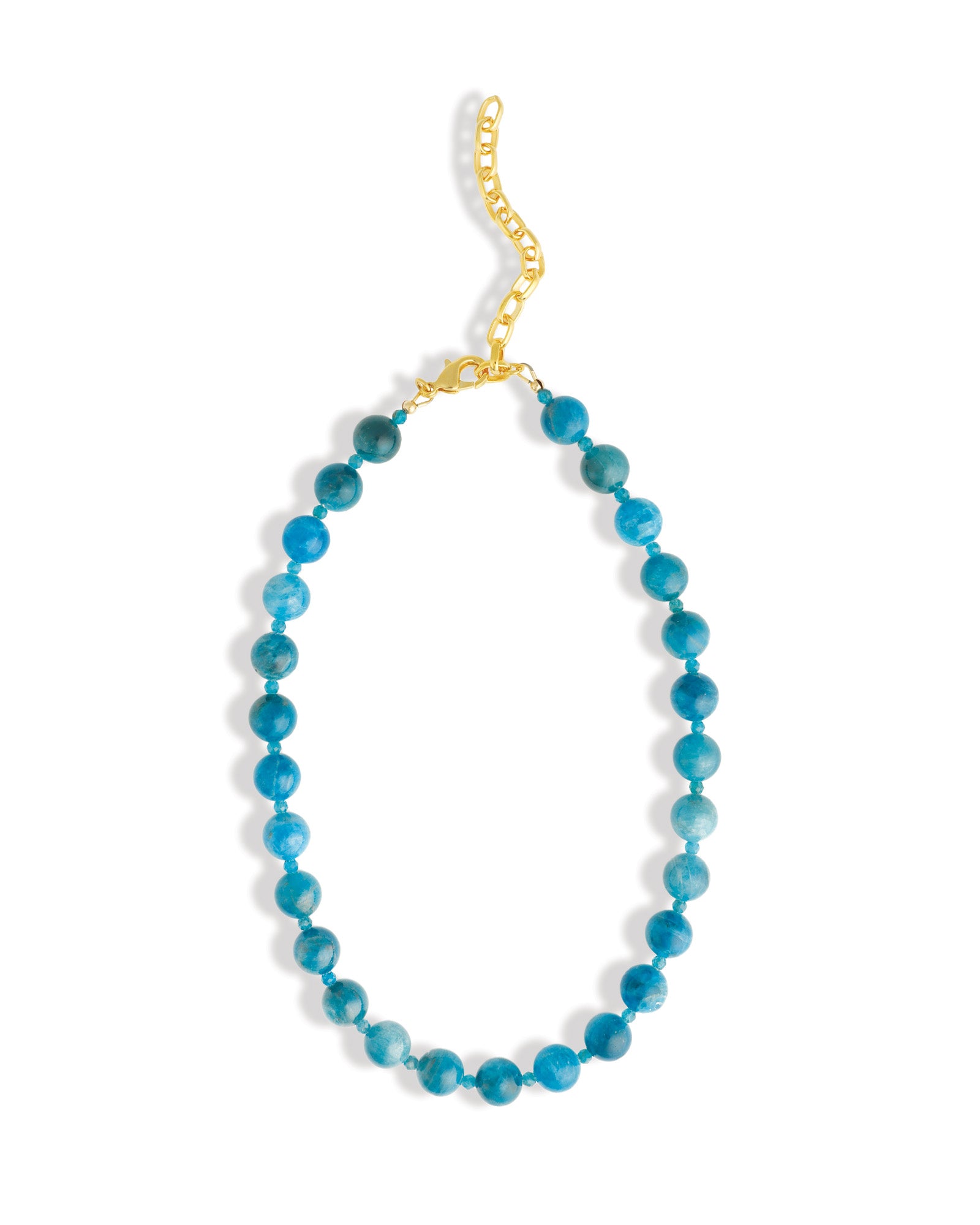 Lunita Luz-Mixed Shape Beaded Necklace | 10mm-Necklaces-Blue Ruby Jewellery-Vancouver Canada