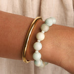 Lunita Luz-Amazonite Beaded Bracelet | 10mm-Bracelets-Blue Ruby Jewellery-Vancouver Canada