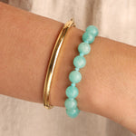 Lunita Luz-Peruvian Amazonite Beaded Bracelet | 8mm-Bracelets-Blue Ruby Jewellery-Vancouver Canada