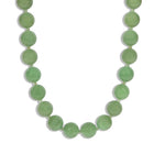 Mixed Shape Chunky Stone Necklace | 12mm 14k Gold Plated, Green Aventurine, Moss Aquamarine