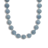 Angelite Chunky Beaded Necklace | 10mm