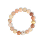 Peruvian Opal Stone Strech Bracelet 14k Gold Filled, Peruvian Opal