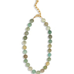 Lunita Luz-Multi Amazonite Chunky Beaded Necklace | 12mm-Necklaces-Blue Ruby Jewellery-Vancouver Canada