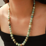 Gradual Multi Amazonite Beaded Necklace