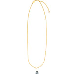 La Vie Parisienne-Teardrop Crystal Necklace-Necklaces-Blue Ruby Jewellery-Vancouver Canada