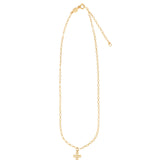 Cross CZ Necklace
