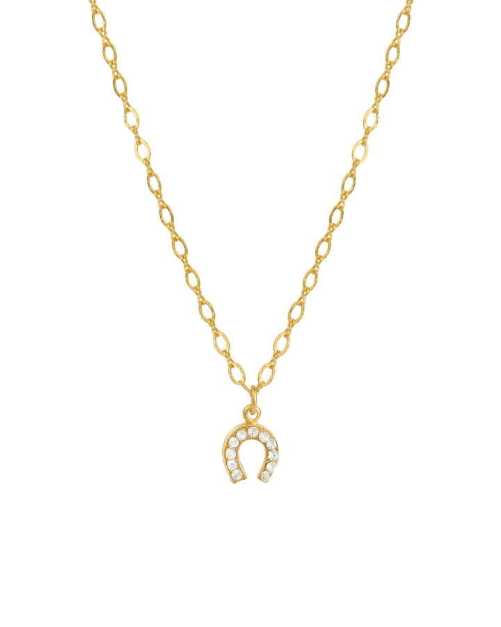 Horseshoe Crystal Necklace