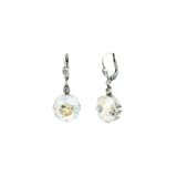 La Vie Parisienne-Round Crystal Hooks | 13mm-Earrings-Blue Ruby Jewellery-Vancouver Canada