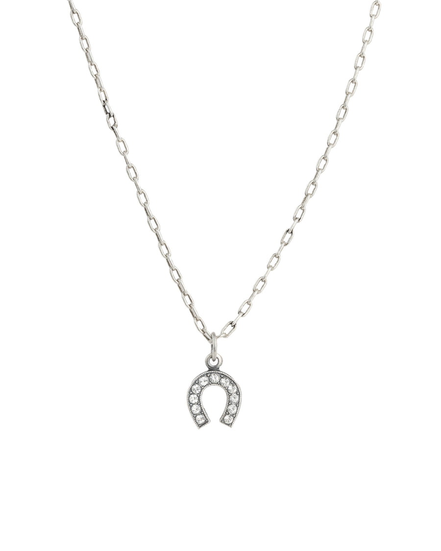 Horseshoe Crystal Necklace