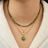 La Vie Parisienne-Clover Necklace-Necklaces-Blue Ruby Jewellery-Vancouver Canada