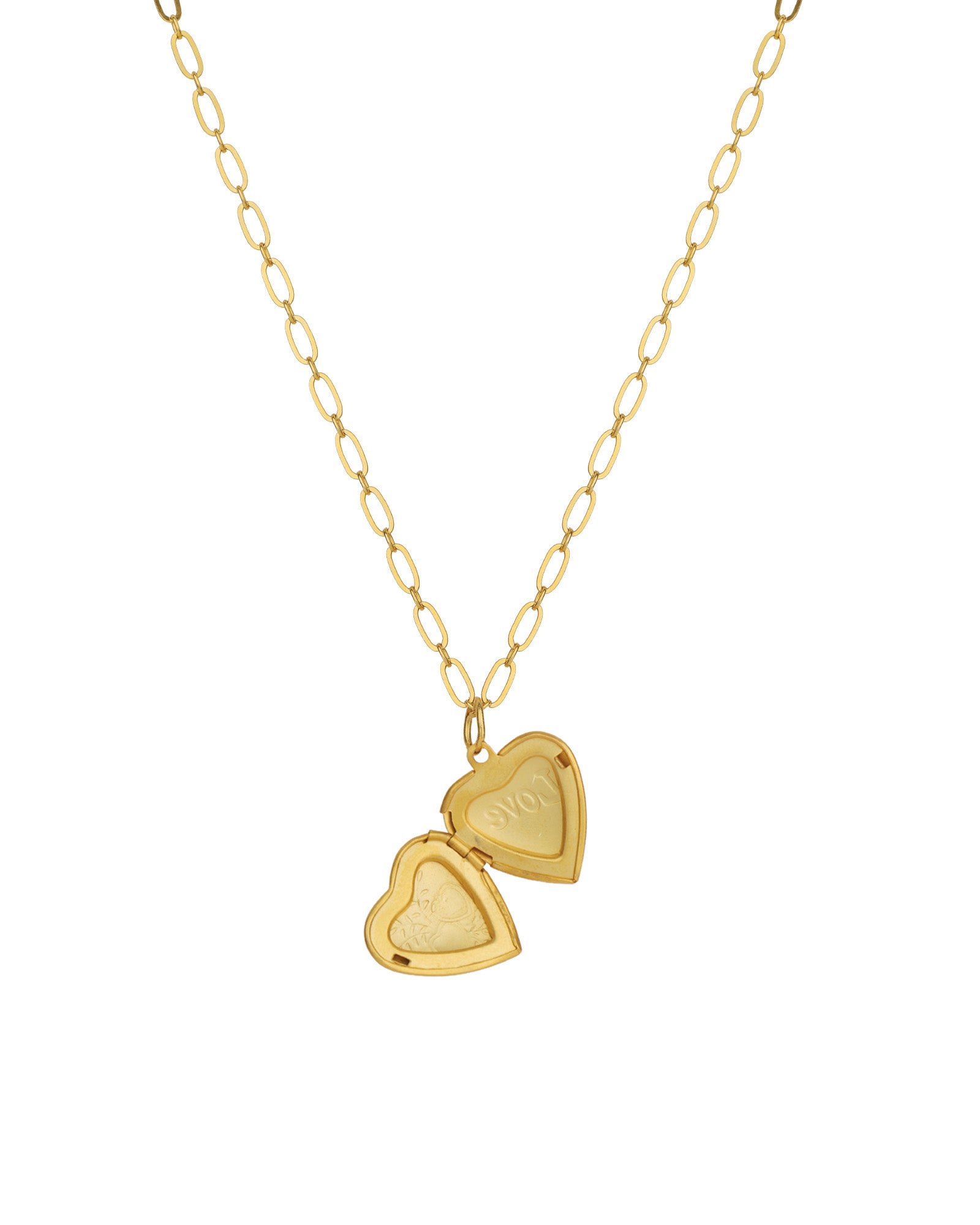 La Vie Parisienne-Heart Locket Necklace-Necklaces-Blue Ruby Jewellery-Vancouver Canada
