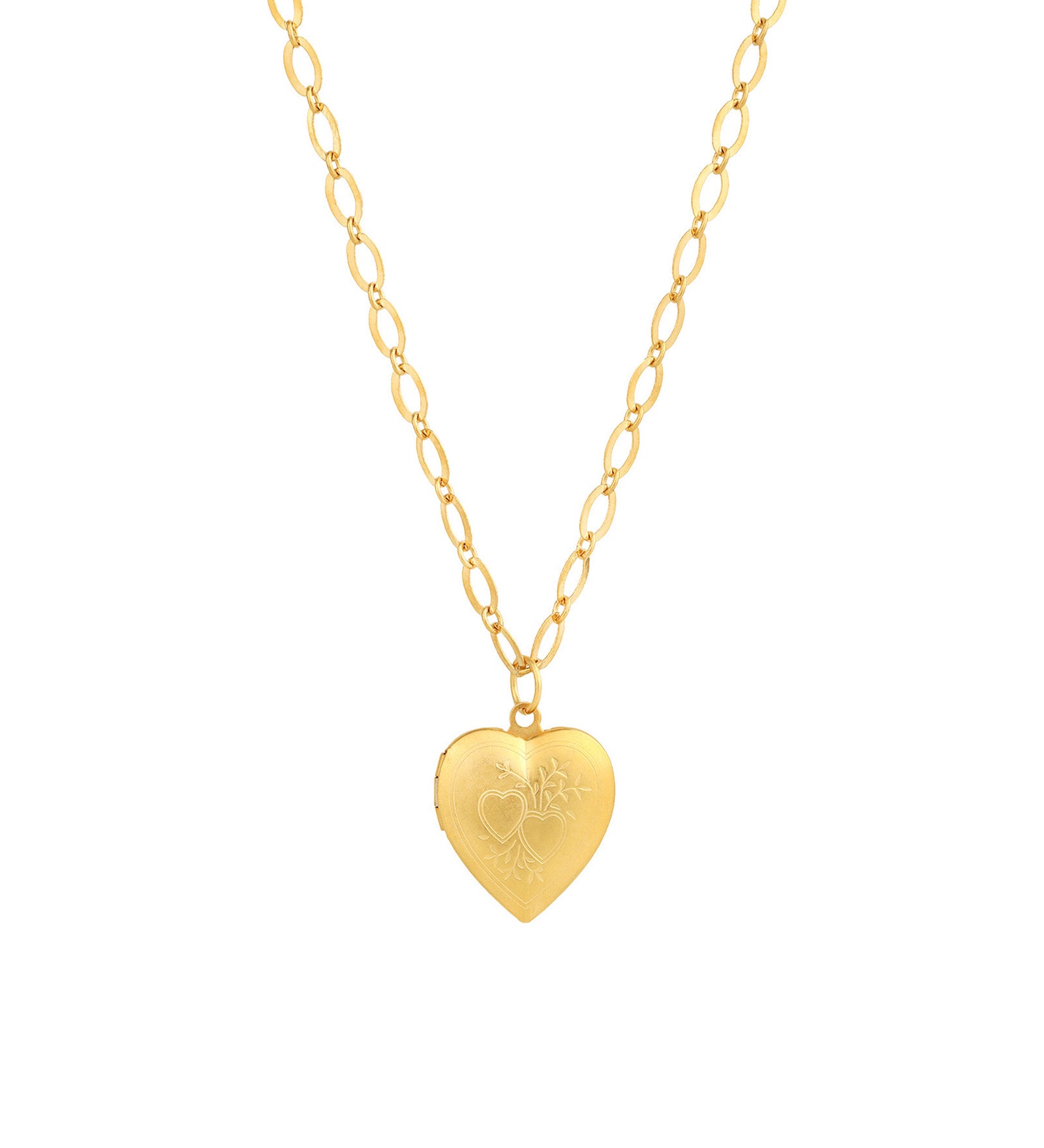 La Vie Parisienne-Heart Locket Necklace-Necklaces-Blue Ruby Jewellery-Vancouver Canada