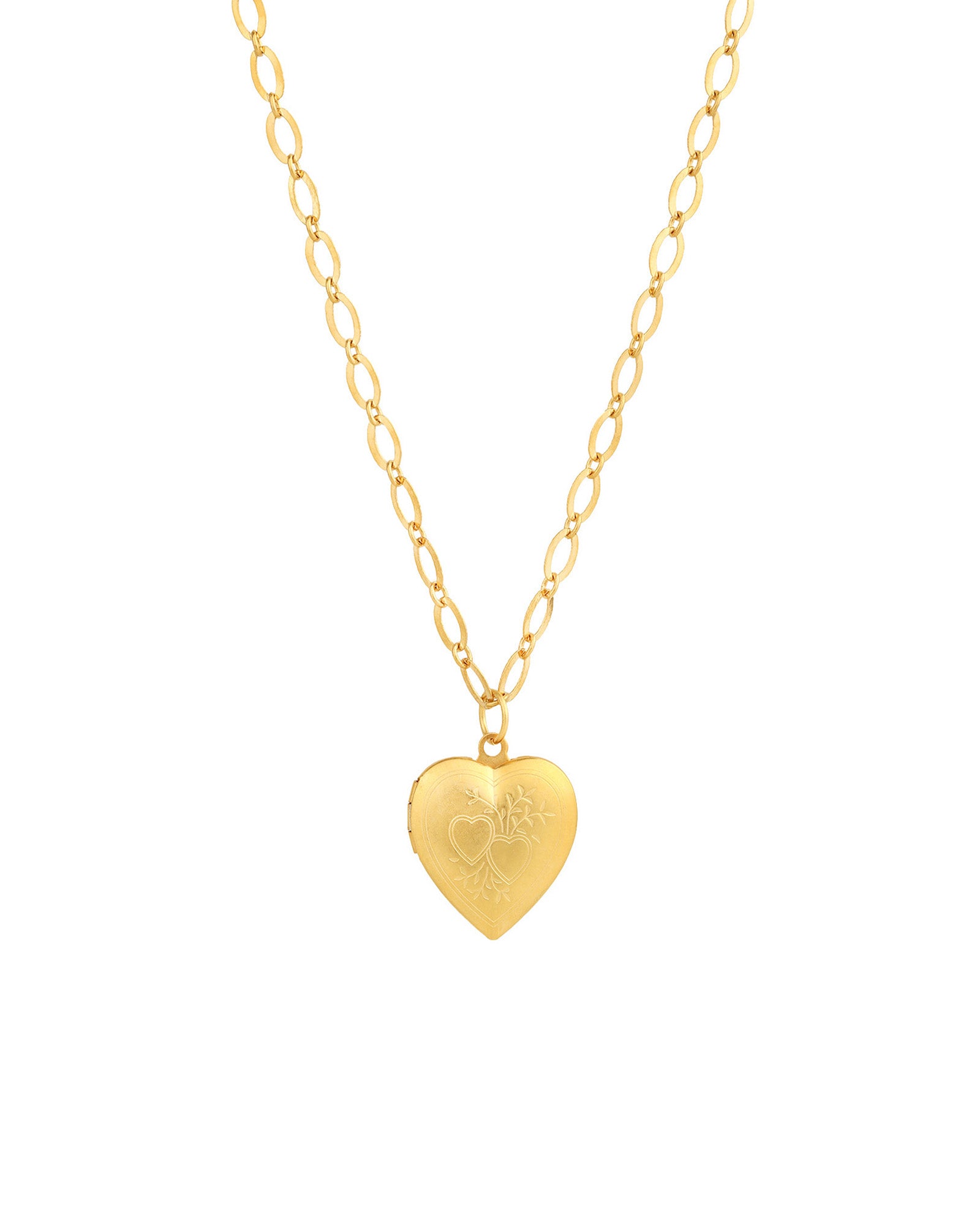 La Vie Parisienne-Heart Locket Necklace-Necklaces-Blue Ruby Jewellery-Vancouver Canada