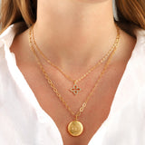 La Vie Parisienne-Round Locket-Necklaces-Blue Ruby Jewellery-Vancouver Canada