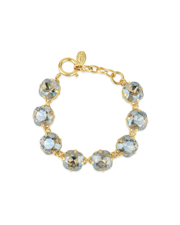 La Vie Parisienne-Crystal Bracelet | 12mm-Bracelets-14k Gold Plated, Moonlight Crystal-Blue Ruby Jewellery-Vancouver Canada