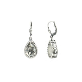 Filigree Bezel Teardrop Hooks