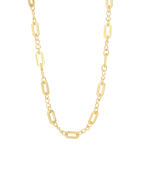 Oval Link Chain Necklace | Blue Ruby Jewellery, Canada
