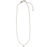 La Vie Parisienne-Round Halo Necklace-Necklaces-Blue Ruby Jewellery-Vancouver Canada
