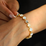 La Vie Parisienne-Crystal Bracelet | 8mm-Bracelets-Blue Ruby Jewellery-Vancouver Canada