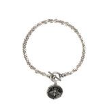 La Vie Parisienne-Bee Enamel Toggle Bracelet-Bracelets-Blue Ruby Jewellery-Vancouver Canada