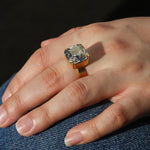 La Vie Parisienne-Forget Me Not Ring-Rings-Blue Ruby Jewellery-Vancouver Canada
