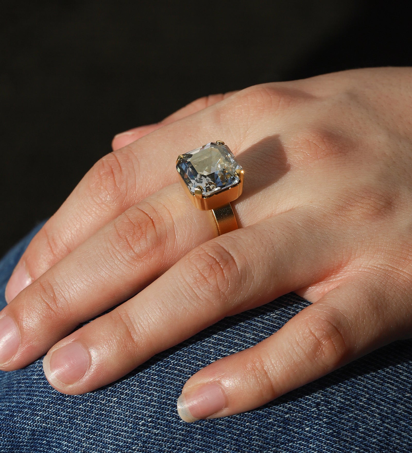 La Vie Parisienne-Forget Me Not Ring-Rings-Blue Ruby Jewellery-Vancouver Canada