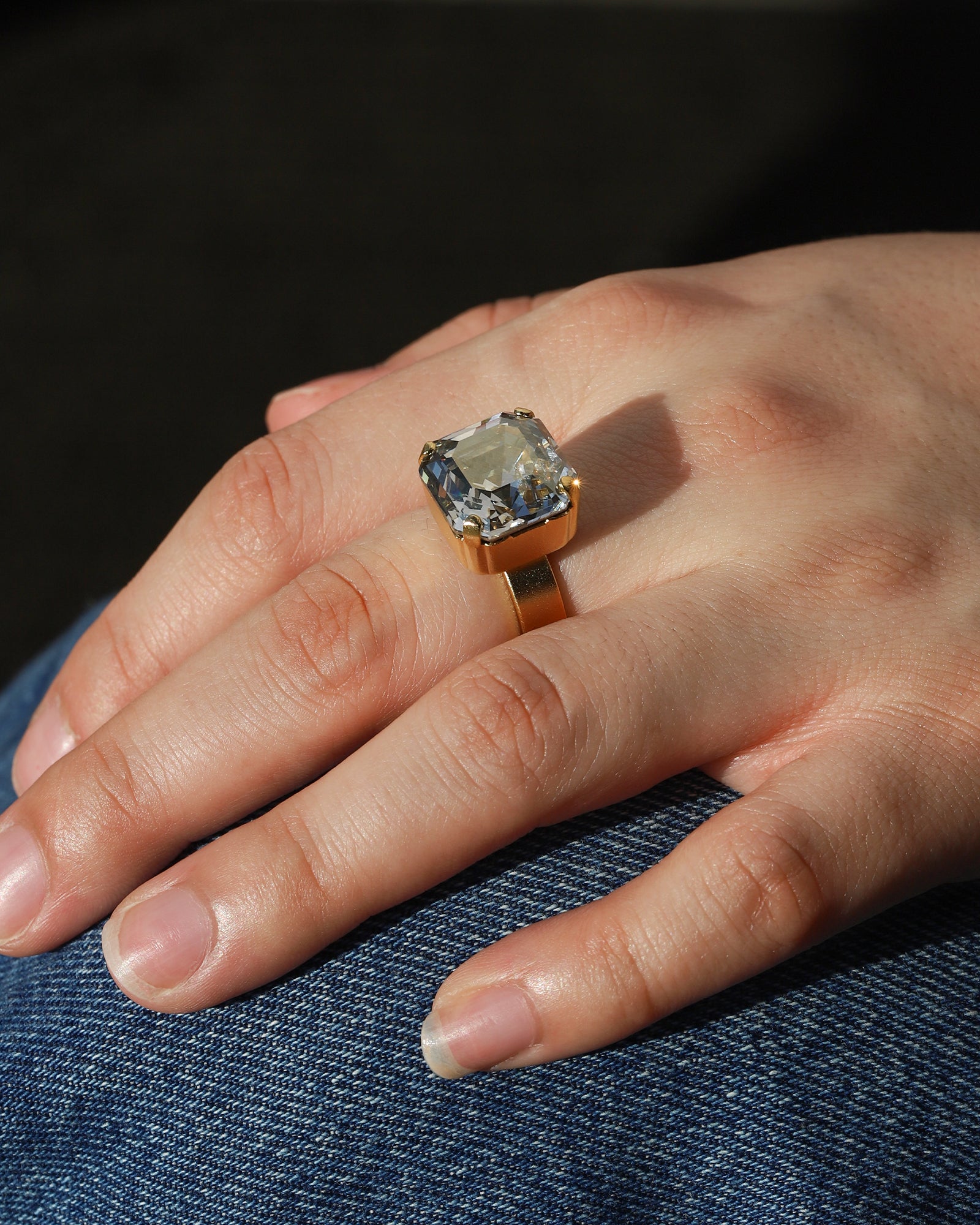 La Vie Parisienne-Forget Me Not Ring-Rings-Blue Ruby Jewellery-Vancouver Canada
