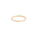 Mikel Grant-Hammer Textured Stacking Ring-Rings-Blue Ruby Jewellery-Vancouver Canada