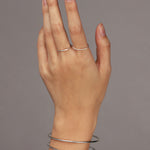 Mikel Grant-Twisted Stacking Ring-Rings-Blue Ruby Jewellery-Vancouver Canada